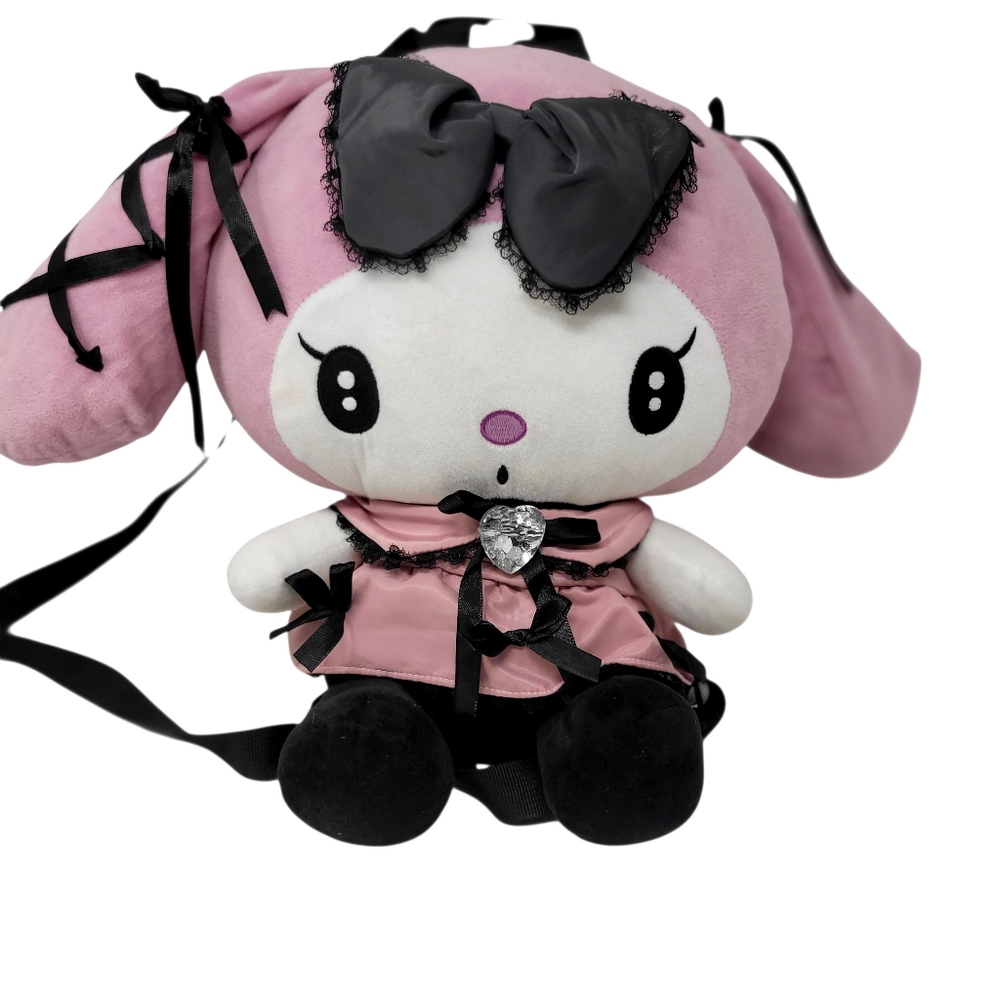 My Melody Lolita Plush Backpack Sanrio Anime